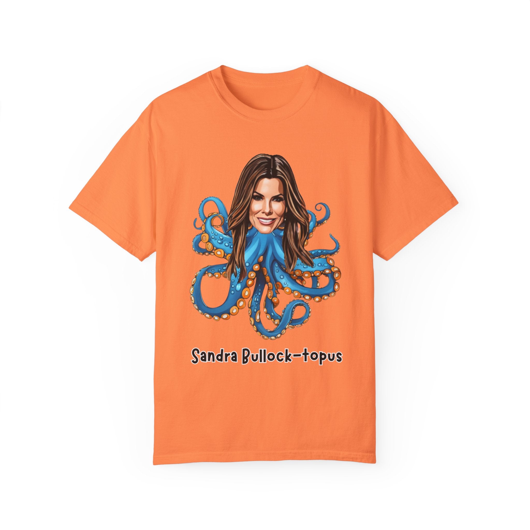 Sandra Bullock-topus Comfort Colors Unisex Garment-Dyed T-shirt