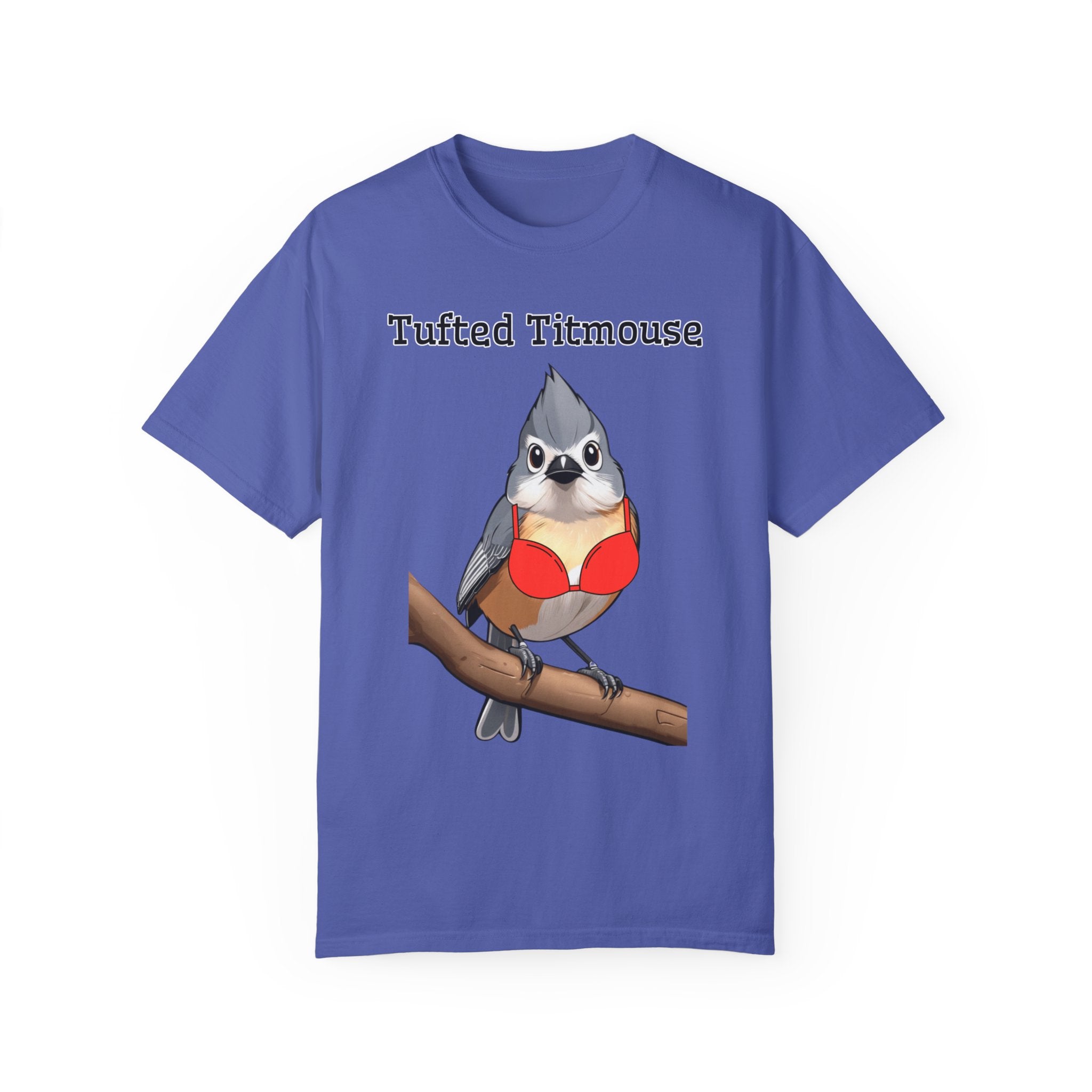 Tufted Titmouse Comfort Colors Unisex Garment-Dyed T-shirt