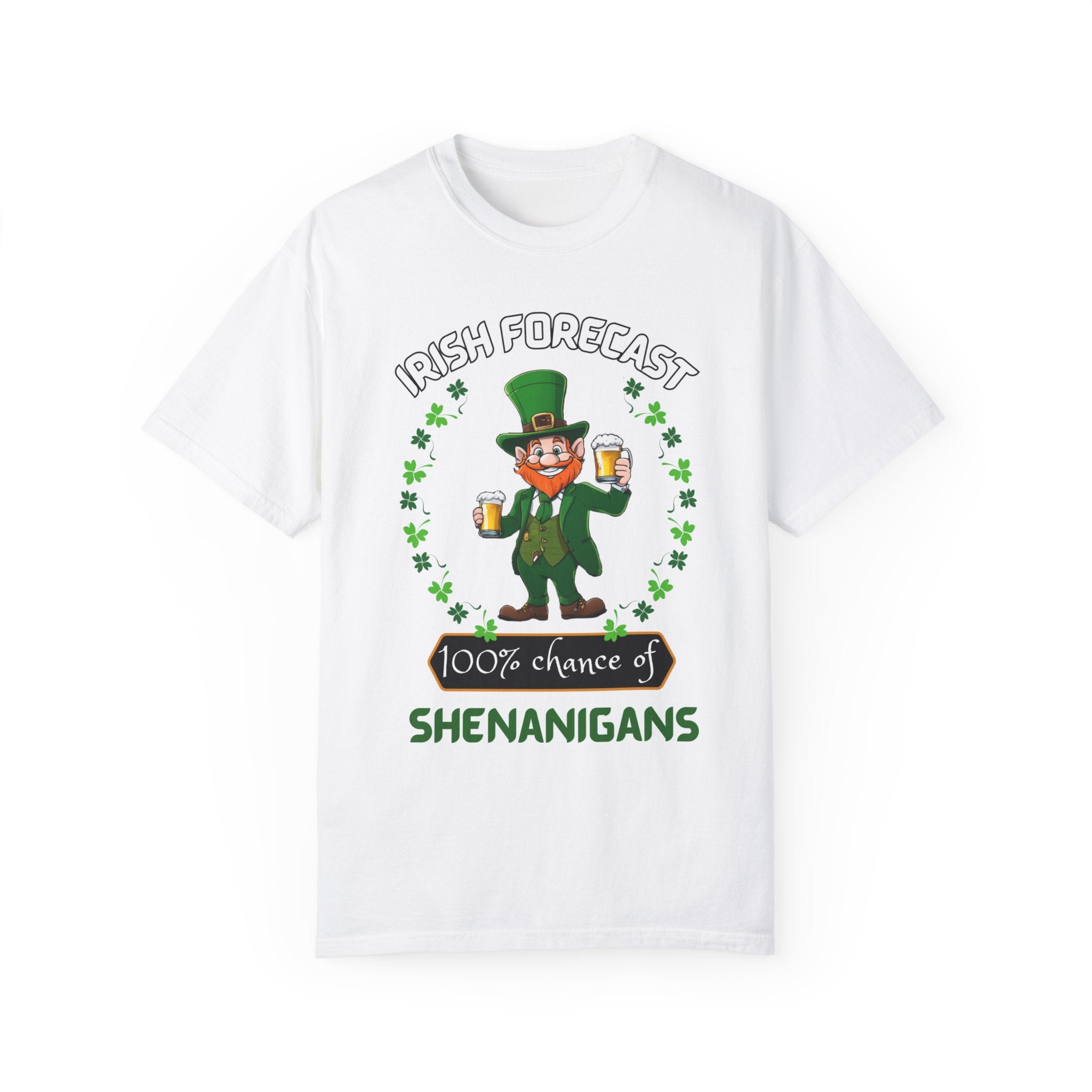 Irish Forecast Comfort Colors Unisex Garment-Dyed T-shirt