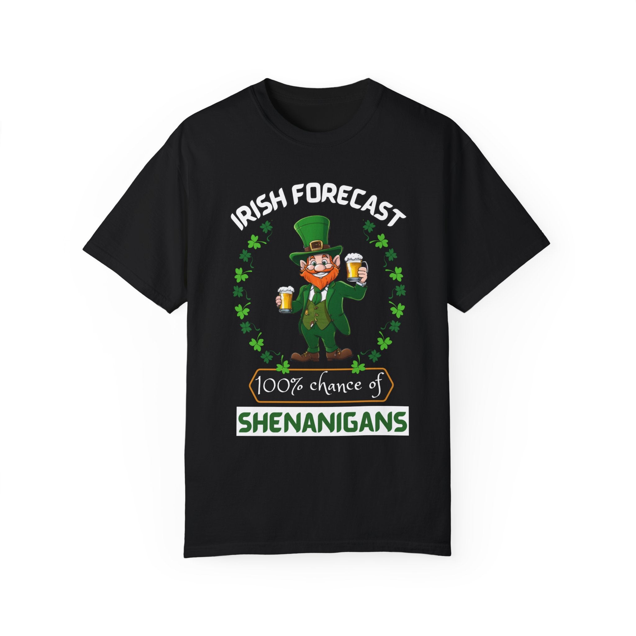 Irish Forecast Comfort Colors Unisex Garment-Dyed T-shirt