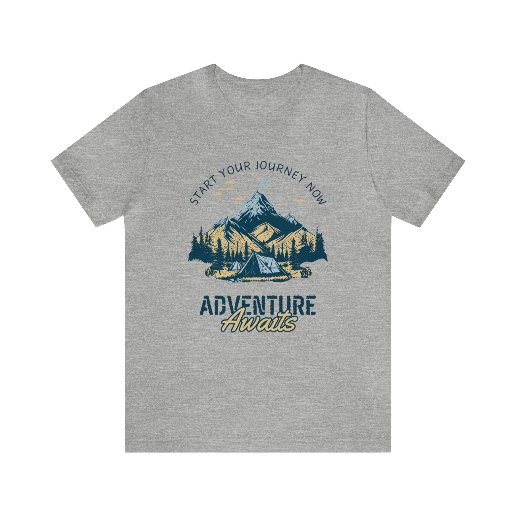 Start Your Journey Now Unisex Jersey Short Sleeve Tee